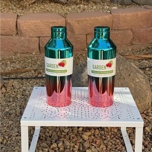Gradient Metallic Water Bottles